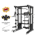 ForceUSA F100 Pin-Loaded Multi-Functional Trainer (FREE 15kg Olympic Barbell + Weight Plates)